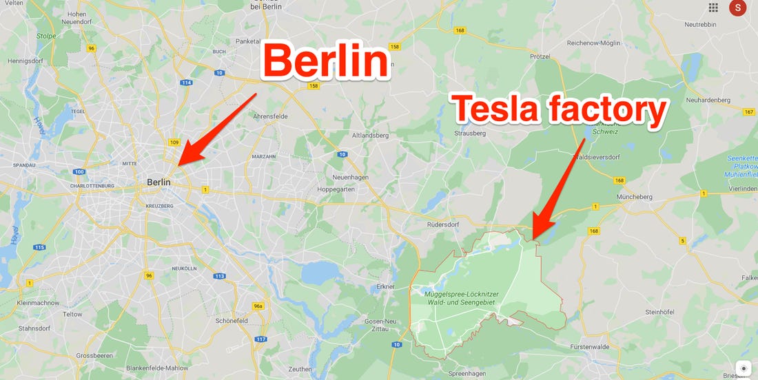 map of berlin