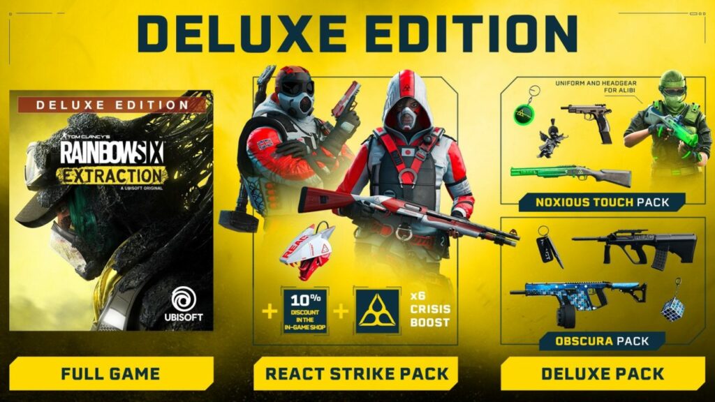 Rainbow Six Extraction React Strike Pack