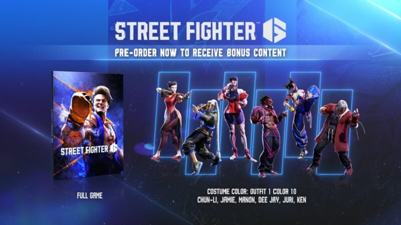street fighter 6 bonus precomanda