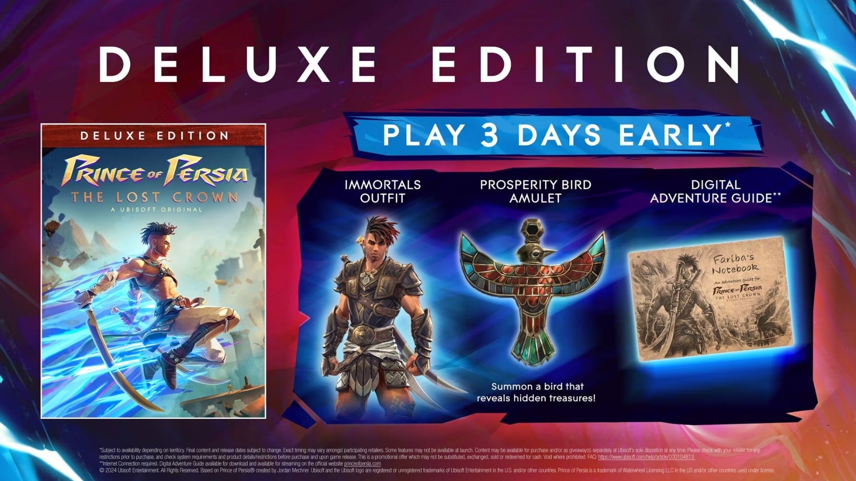 Prince of Persia The Lost Crown deluxe edition