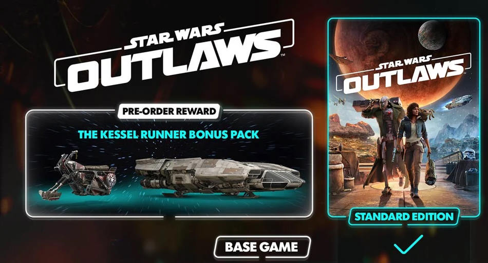 star wars outlaws standard edition