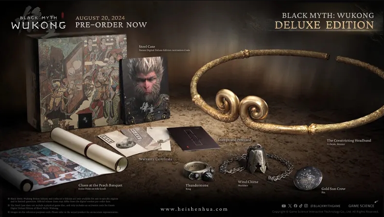 black myth wukong deluxe edition