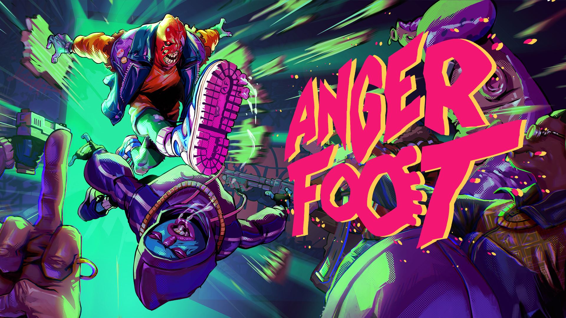 anger foot wallpaper art