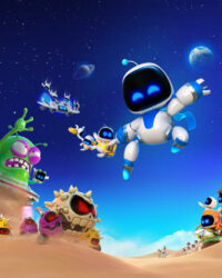 astro bot wallpaper art