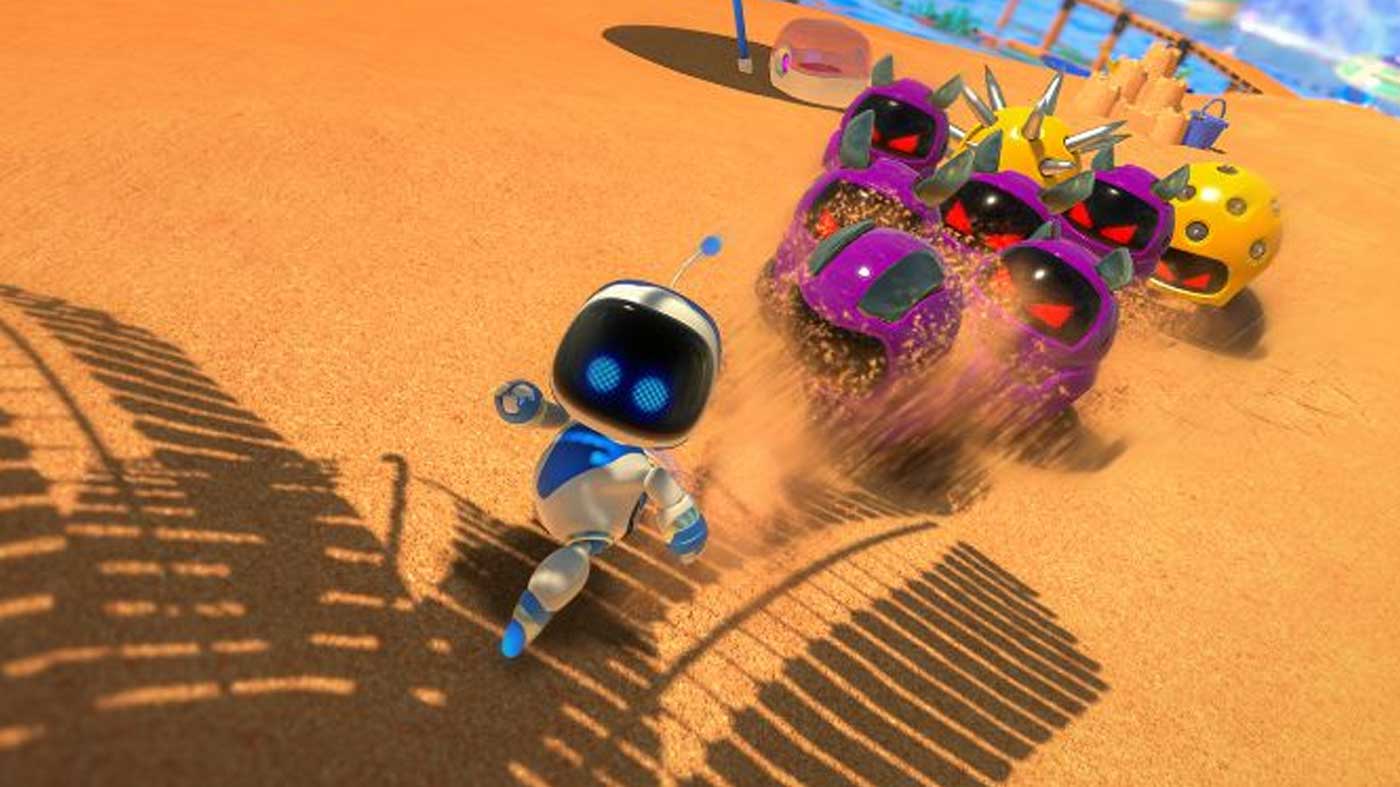 astro bot grafica si environment art