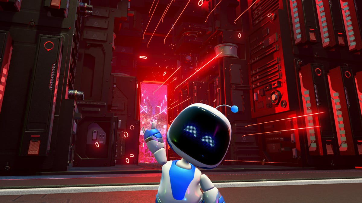 astro bot intro art