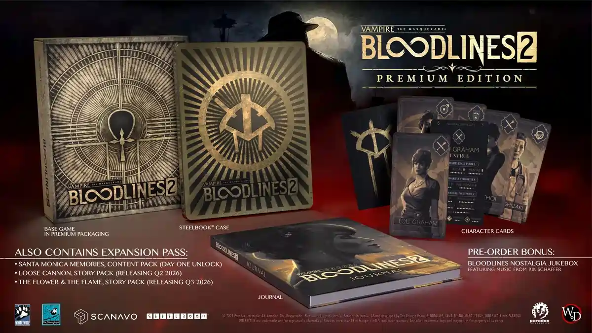 bloodlines 2 édition physique premium