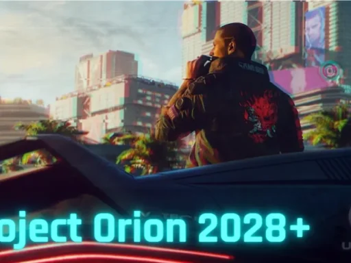 Cyberpunk 2 Project Orion Night City UE5 2028