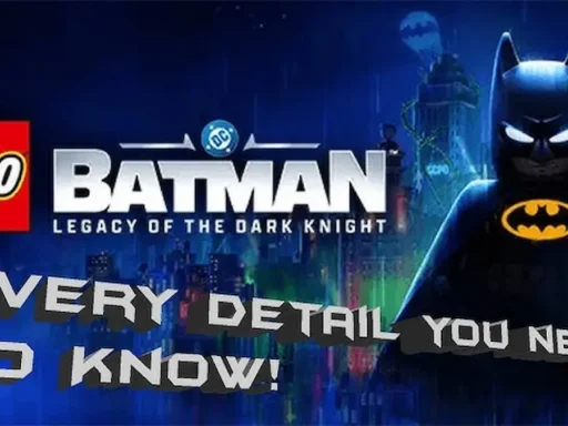 LEGO Batman Legacy of the Dark Knight game awards