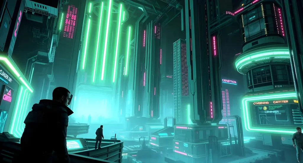 Project Orion Cyberpunk 2 expanded world vista with new hero in merged Night City Chicago skyline