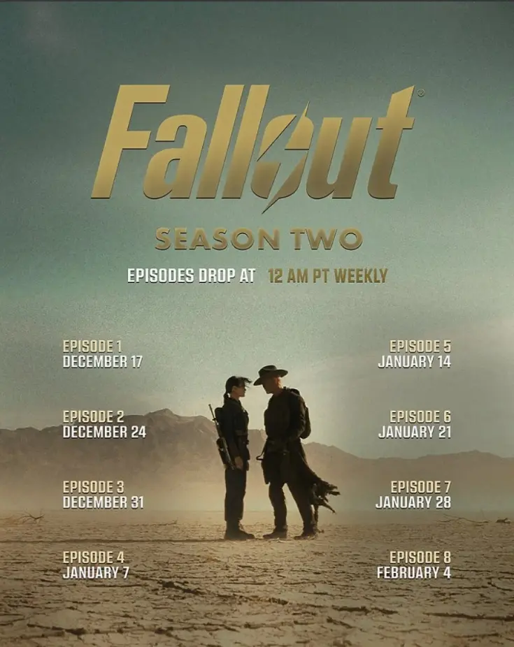 fallout season 2 release date