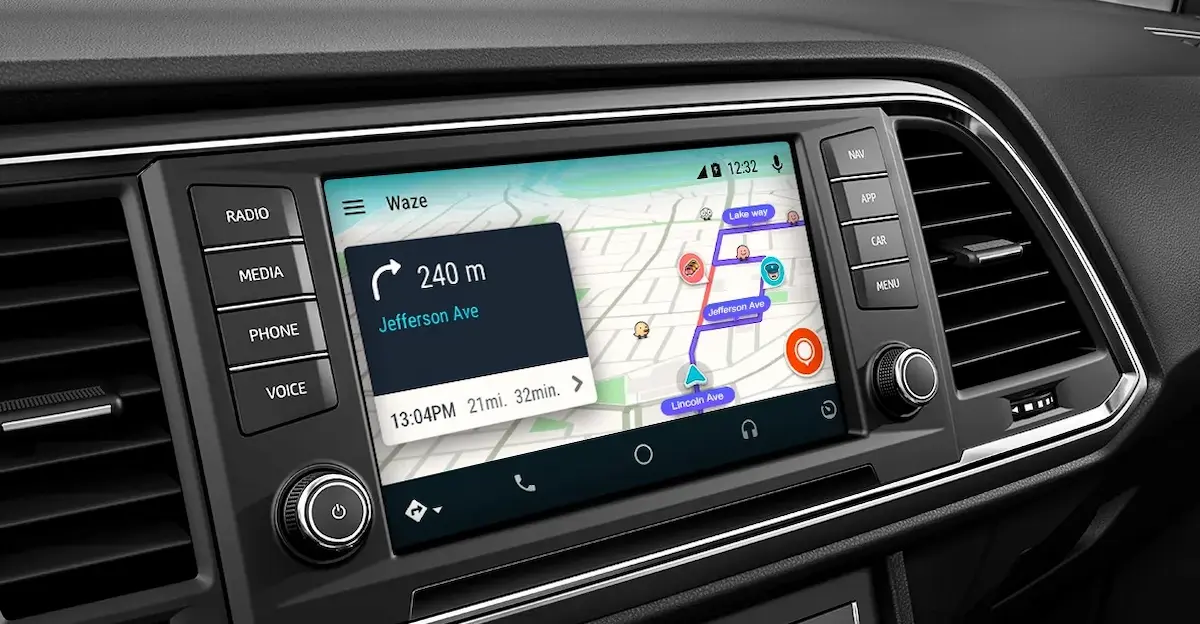 waze android auto