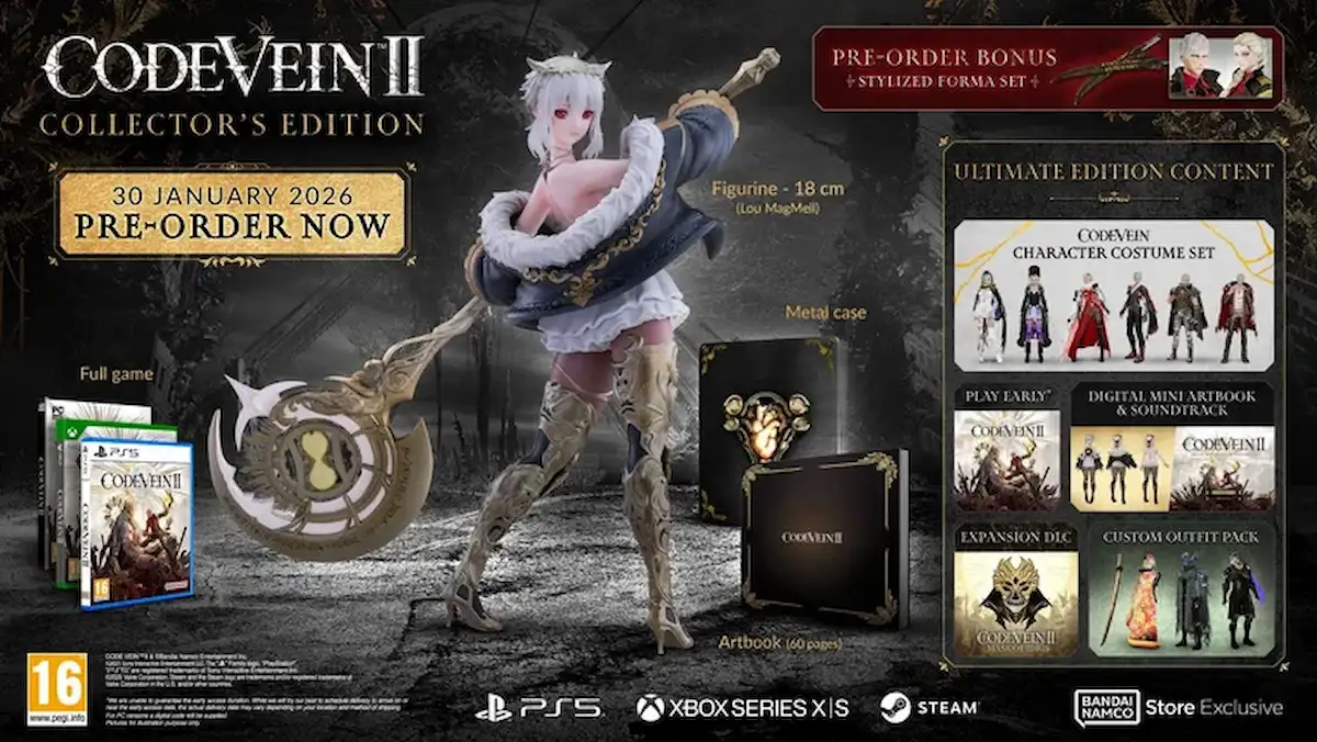 code vein 2 editii