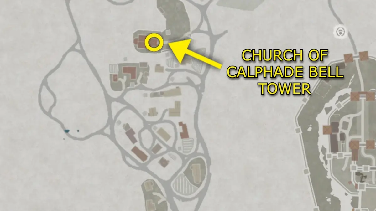 church of calphade bell tower