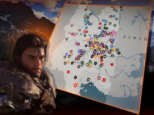 crimson desert cum descoperi harta