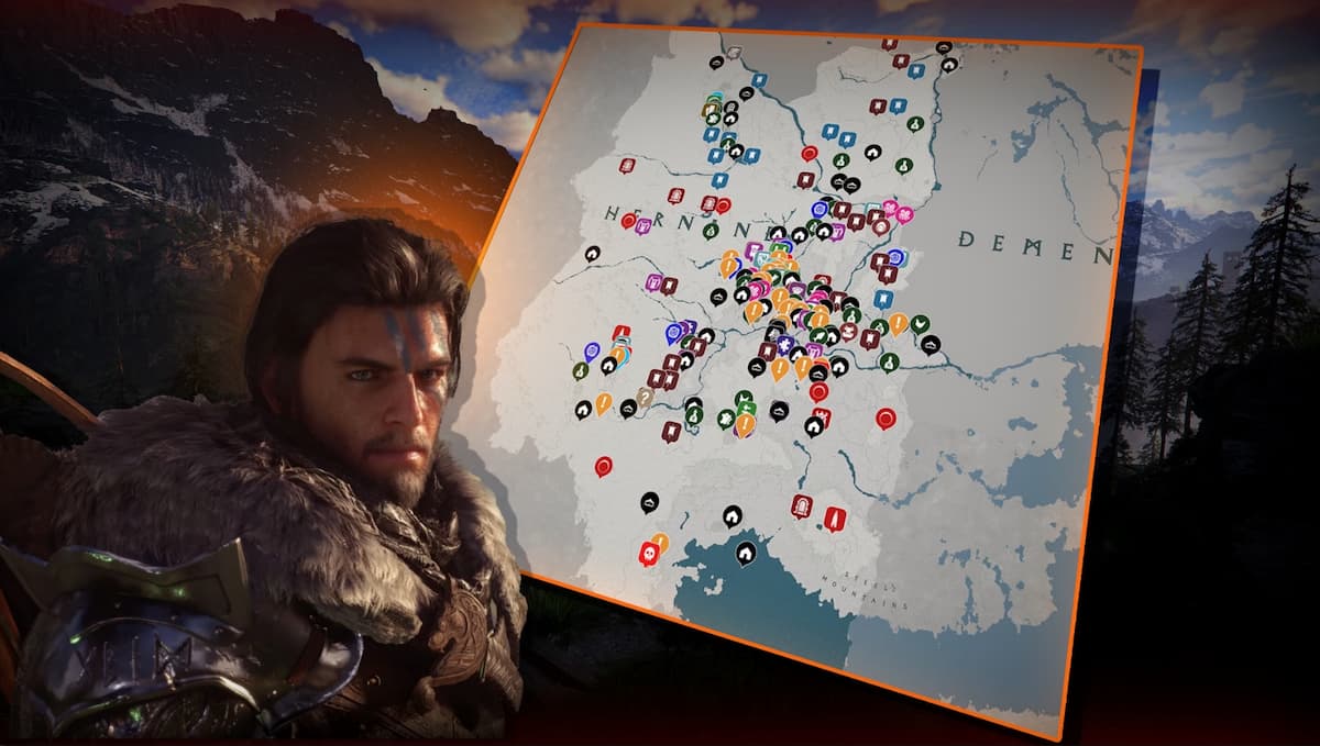 crimson desert cum descoperi harta