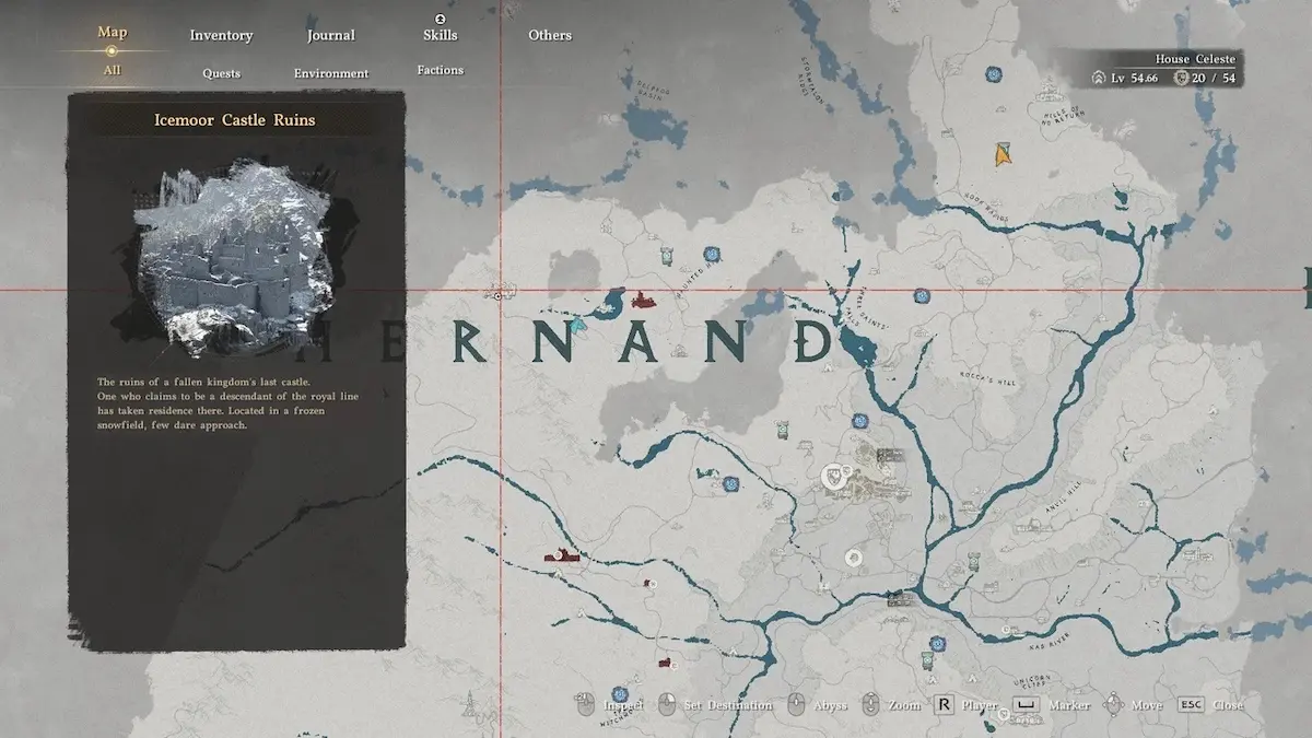 icemoor castle ruins