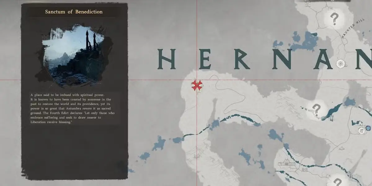 sanctum of benediction