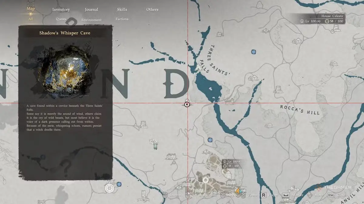 shadow's whisper cave