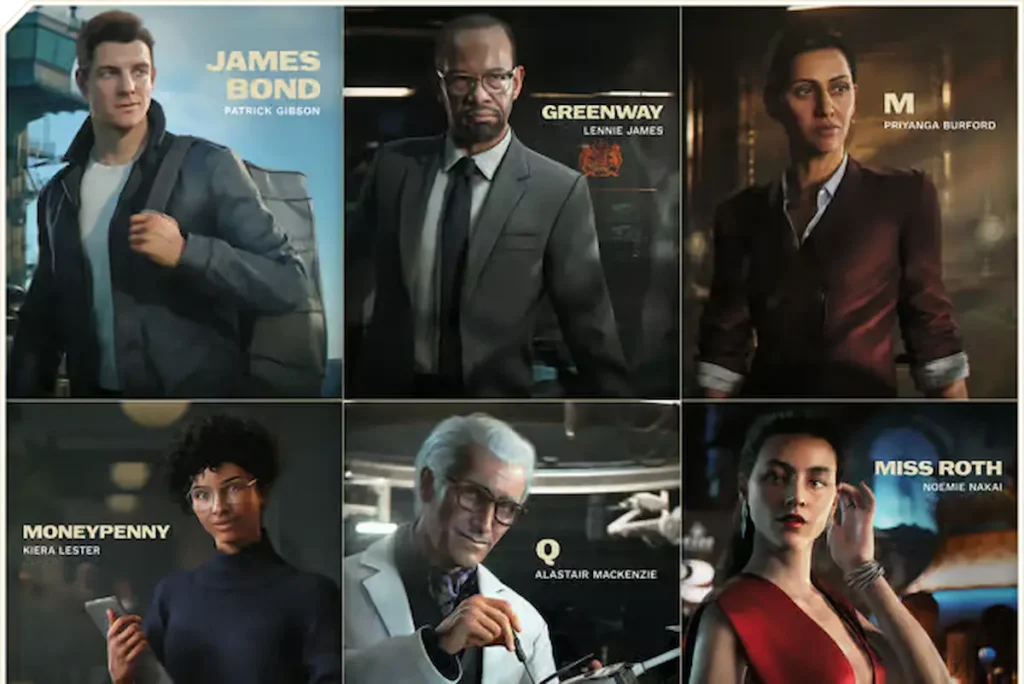 007 First Light key art oficial / James Bond IO Interactive