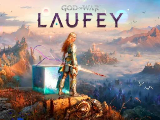 God of War Laufey key art featuring Faye