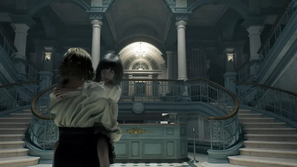 Grace Ashcroft explorează holurile întunecate ale Hotelului Wrenwood în Resident Evil Requiem